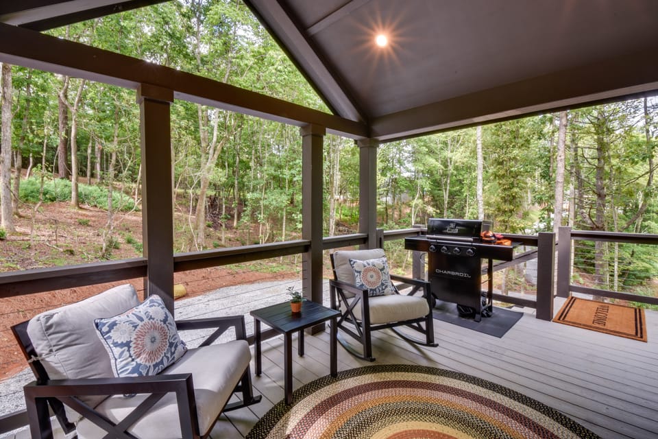 Tiny Home - Fire Pit, Grill, Deck & View! House in Otto