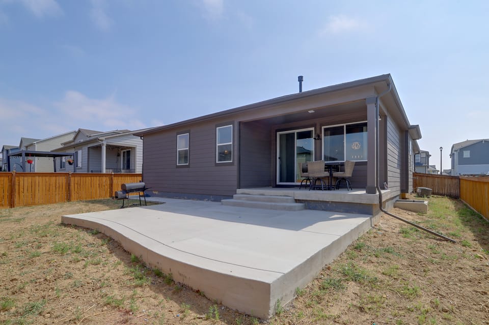 Private Yard w/ Patio! Modern Commerce City Gem House in Commerce City