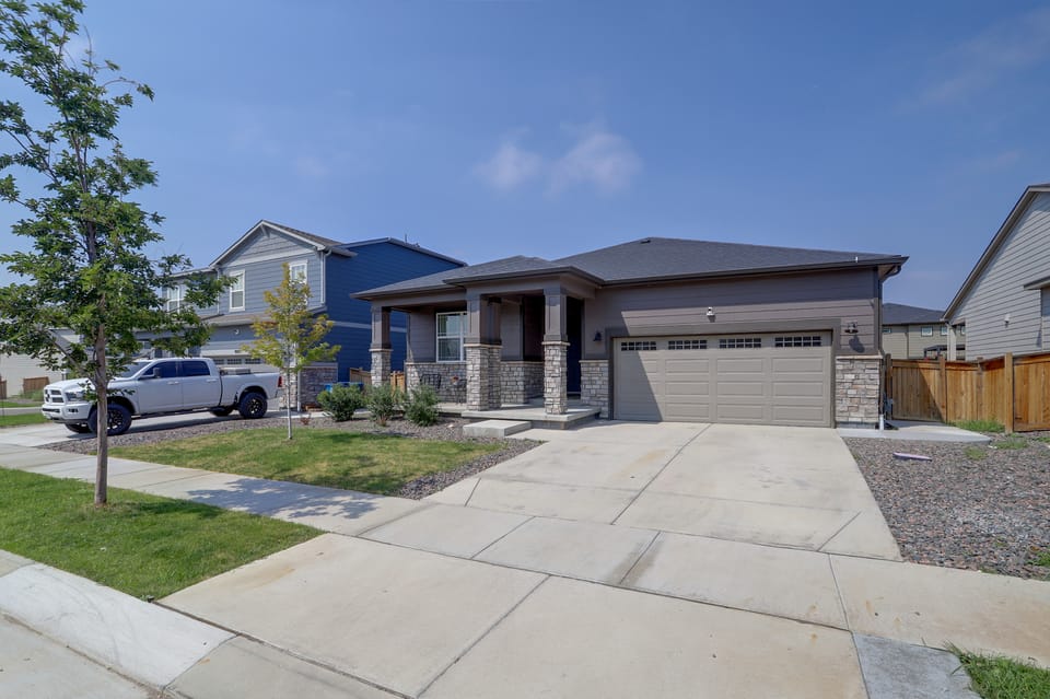 Private Yard w/ Patio! Modern Commerce City Gem House in Commerce City