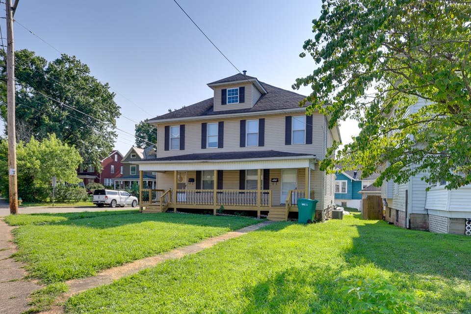 2 Mi to Blennerhassett Island! Family Getaway Apartment in Parkersburg