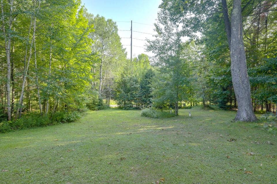 Near Lakes & Trails! Northwoods Retreat House in Wisconsin