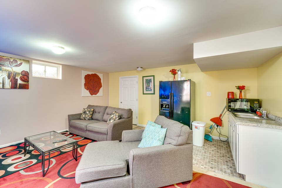 Hike, Golf & Relax! Basement Apt in Hagerstown Apartment in Maryland