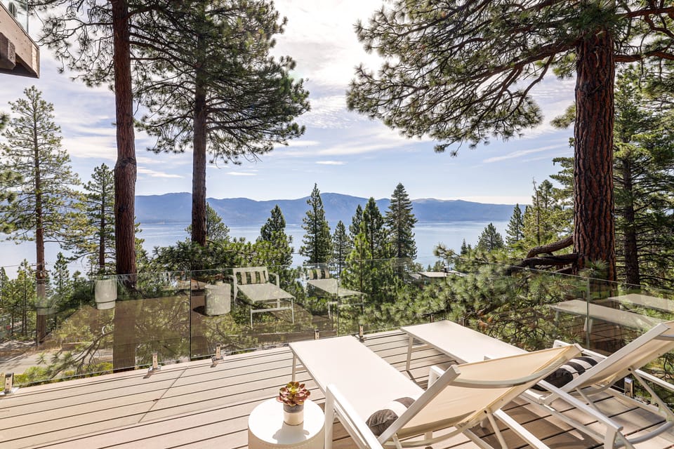 Stunning Lake & Mtn Views! CB/Incline Village Home House in Crystal Bay