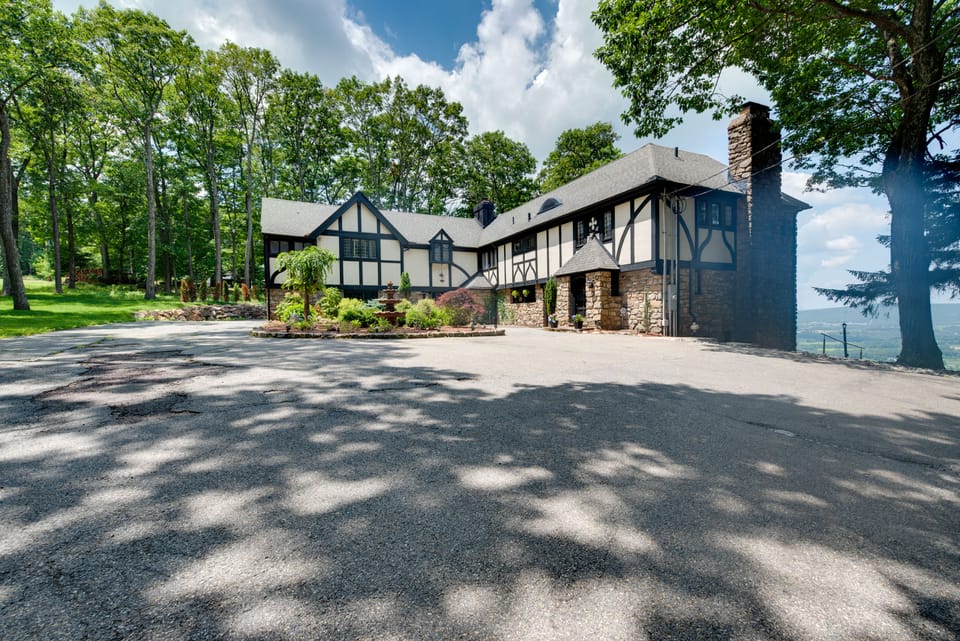 Luxury Tudor Estate | Pool, Spa and Valley Views House in Luzerne County