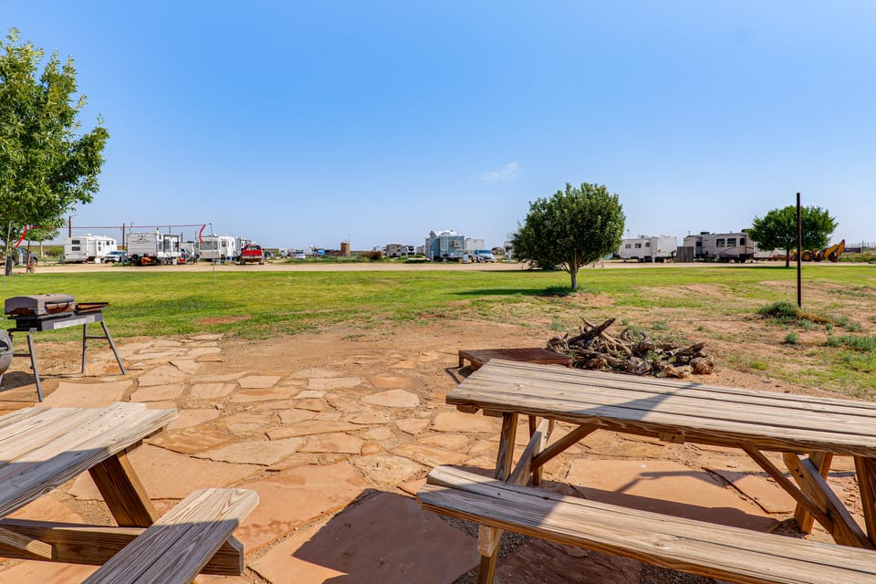 Hot Tub & Mtn Views! Carlsbad RV Retreat Apartment in Carlsbad