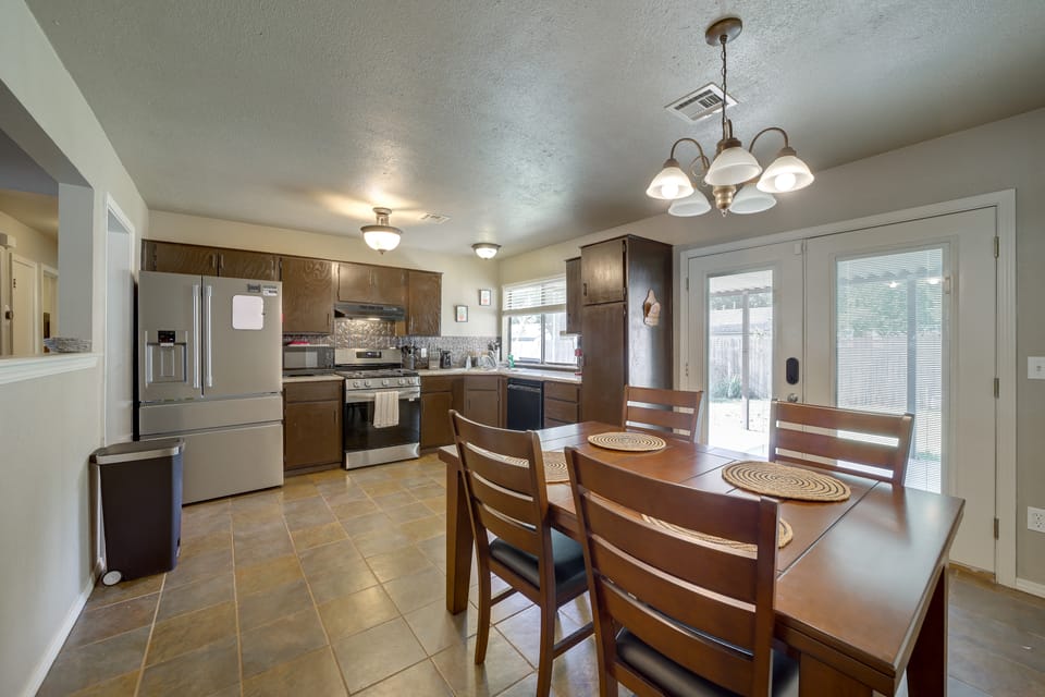 Extended East Tulsa Home w/ Fenced Yard House in Tulsa