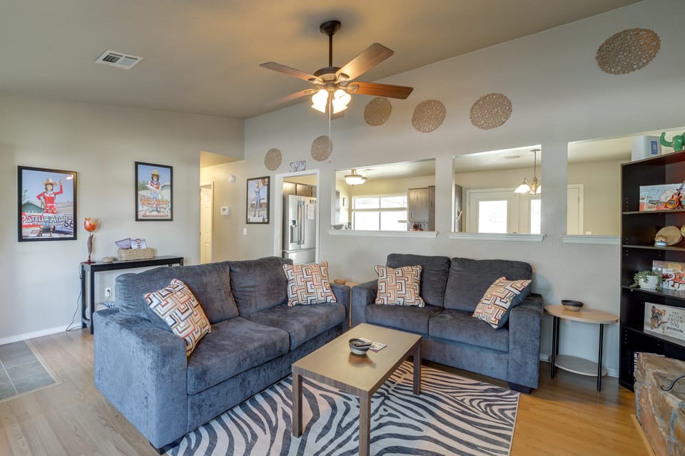 Extended East Tulsa Home w/ Fenced Yard House in Tulsa