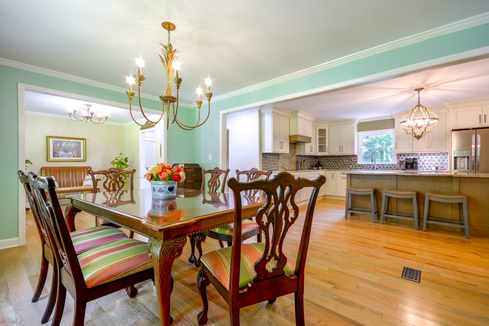 Office, Deck, Yard: Thomasville Gem on Golf Course House in North Carolina