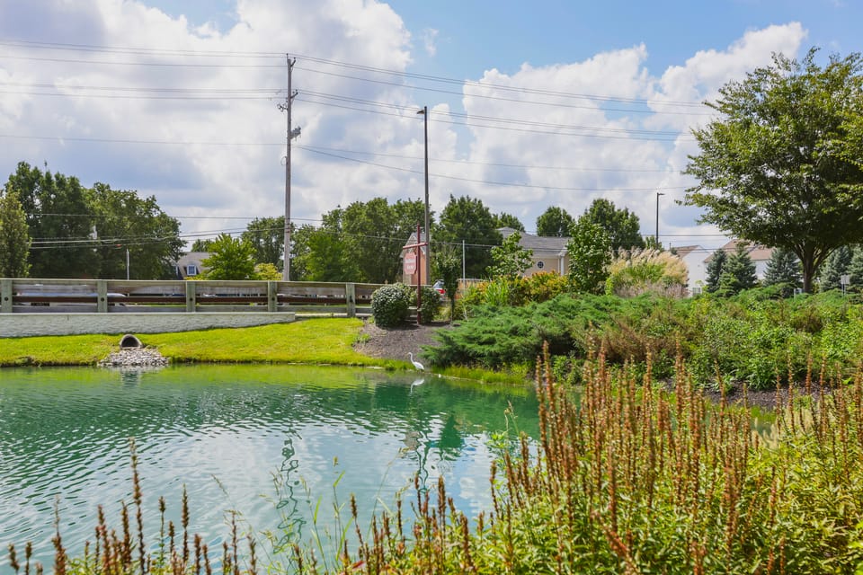 Lake Views & Work Spaces: Quiet Hilliard Home! House in Hilliard