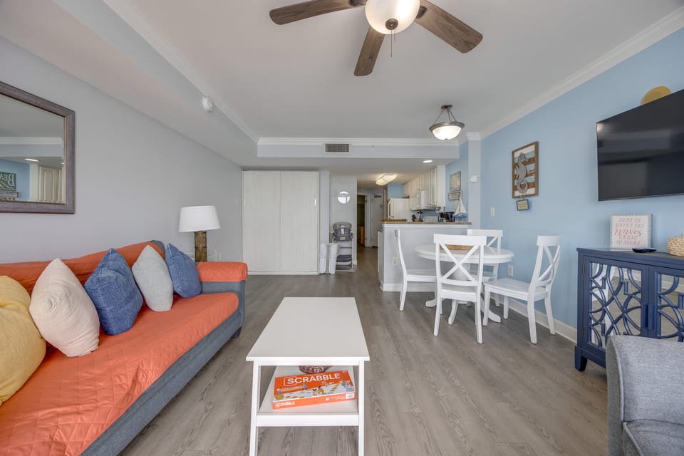 15th-Floor Balcony! Myrtle Beach Oceanfront Oasis Apartment in Myrtle Beach
