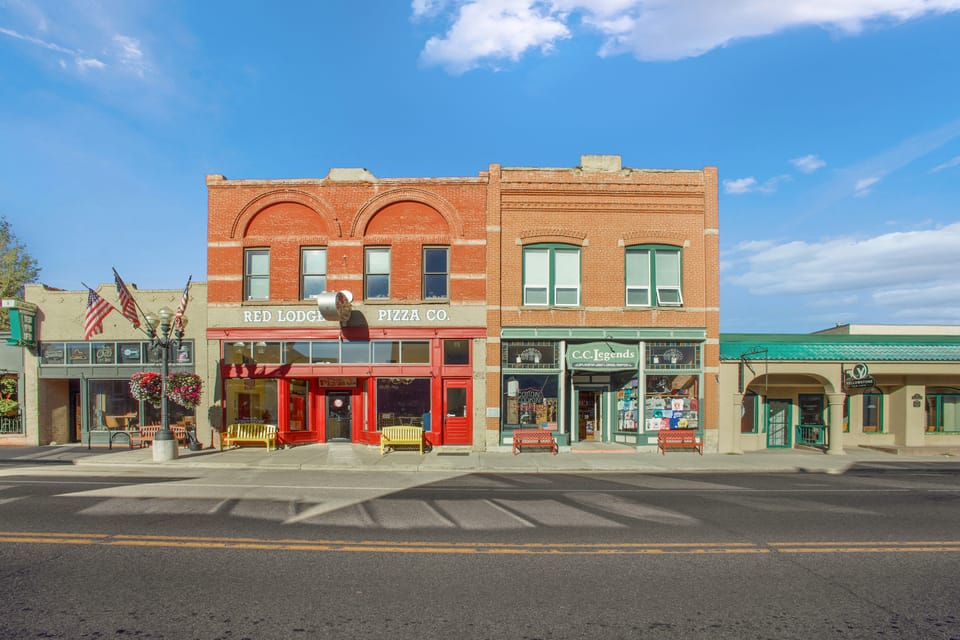 Shops, Restaurants & Bars Within 2 Blocks | Arcade Apartment in Red Lodge