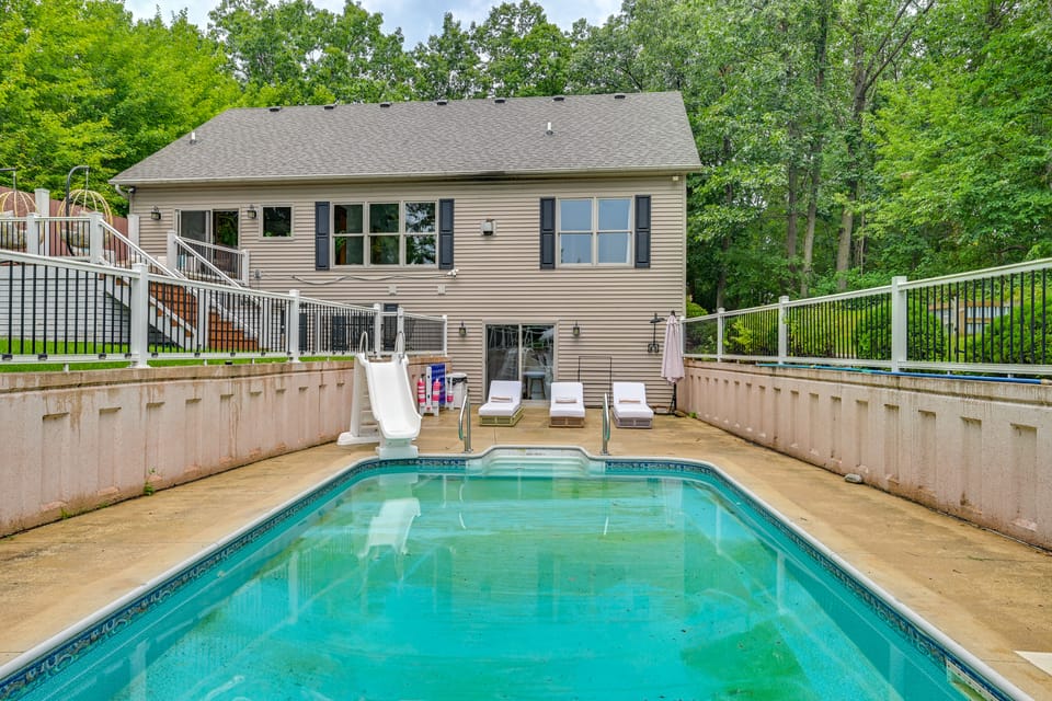 St Joseph River Retreat w/ Private Pool House in Mishawaka