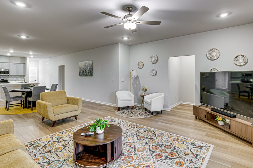 Screened Porch: Newly Built Townhome in Madison Apartment in Madison