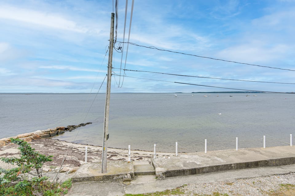 Ocean-View Mattapoisett Home on Private Beach! House in Fairhaven