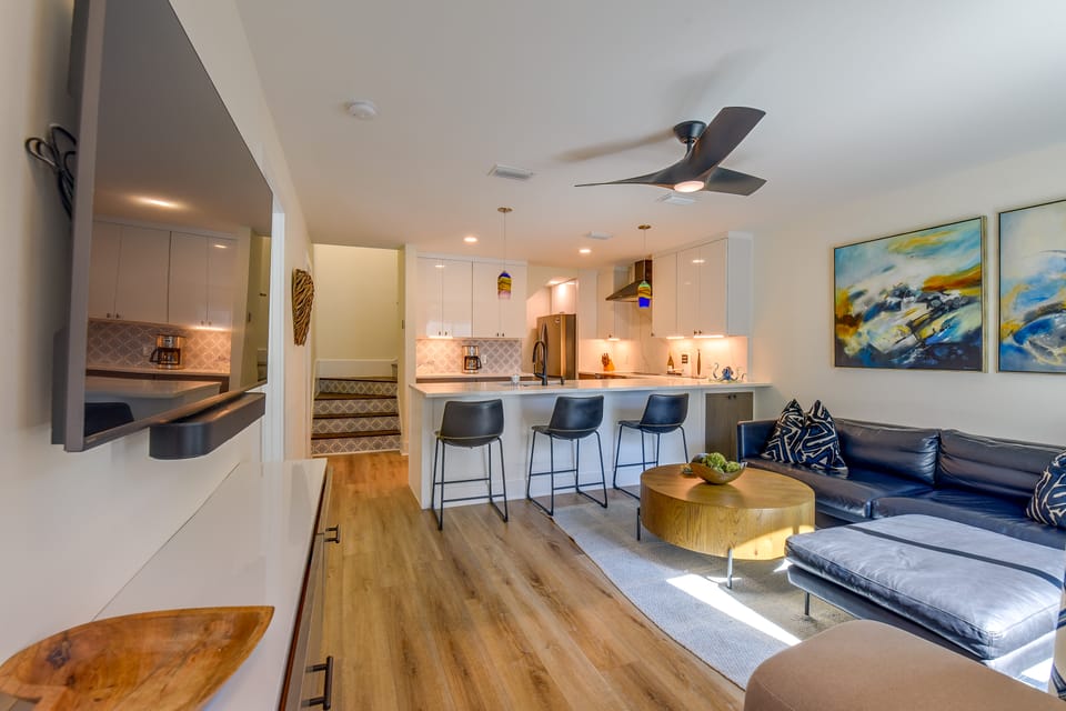 Steps to Blue Mountain Beach! 30A Getaway w/ Deck Apartment in South Walton County
