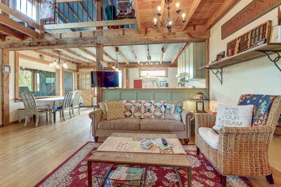 Helena Barn Home w/ Pond on 9 Private Acres House in Montana