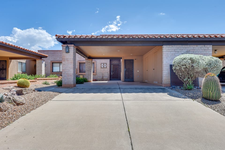 Arizona Room & Mtn Views! Serene Green Valley Unit Apartment in Green Valley