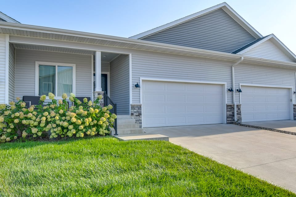 Game Nights + Family Fun! Modern Waukee Home House in West Des Moines