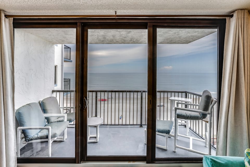 Oceanfront Paradise on No-Drive New Smyrna Beach Apartment in Edgewater