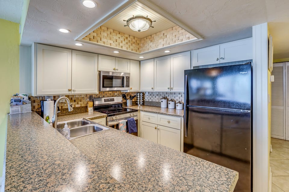 Oceanfront Paradise on No-Drive New Smyrna Beach Apartment in Edgewater