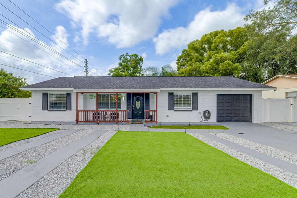 Patio, Grill! Family Home By Weeki Wachee Springs House in Spring Hill