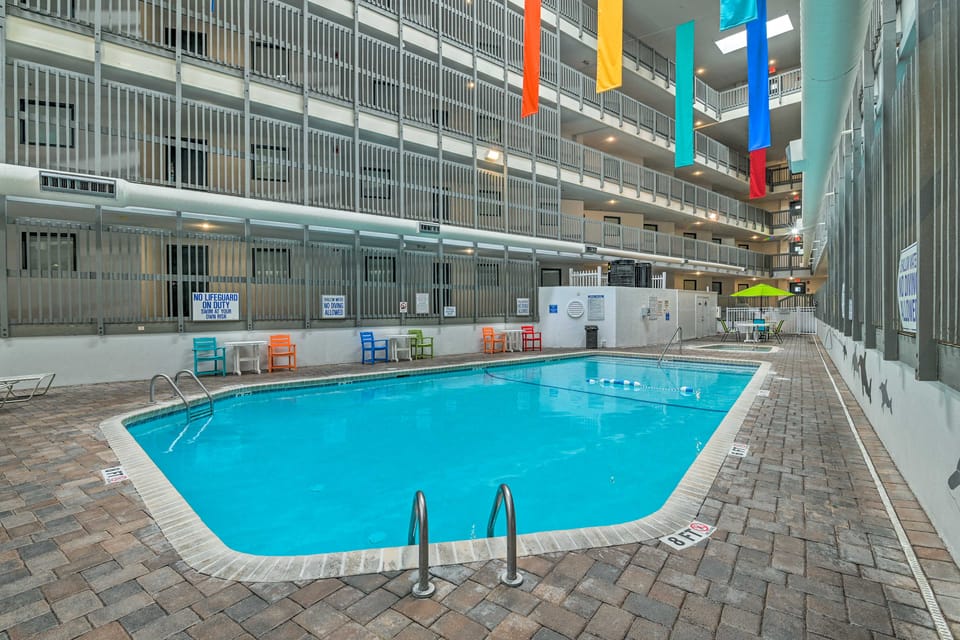 Ocean-View Balcony! Myrtle Beach Resort Getaway Apartment in South Carolina