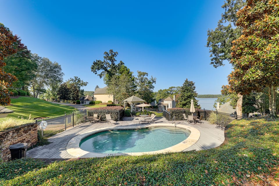 Lake Martin Views + Community Perks! Dadeville Gem Apartment in Lake Martin