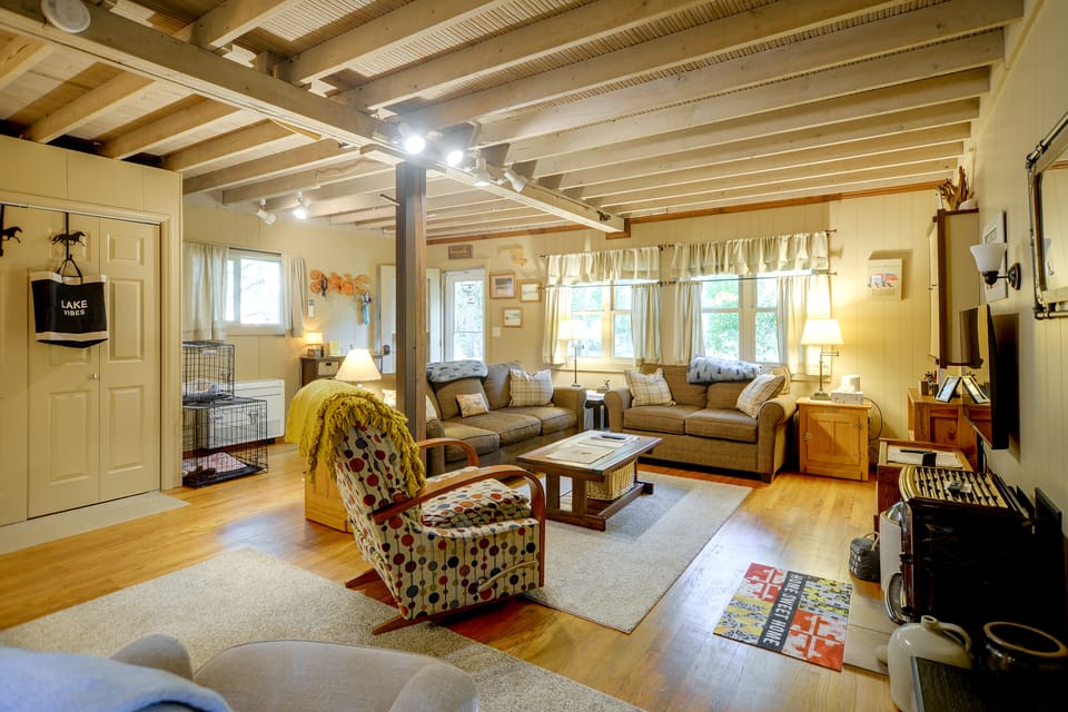 Pet-Friendly w/ Dock & Fenced-In Yard in Swanton House in Deep Creek Lake