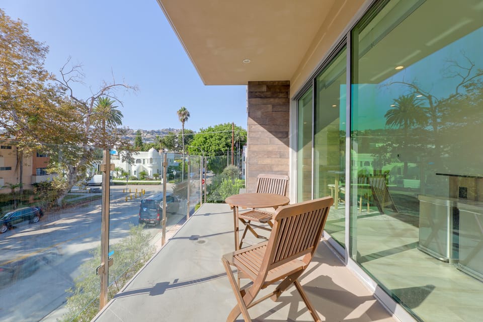 Walkable & Sleek LA Condo w/ Private Office Apartment in West Hollywood