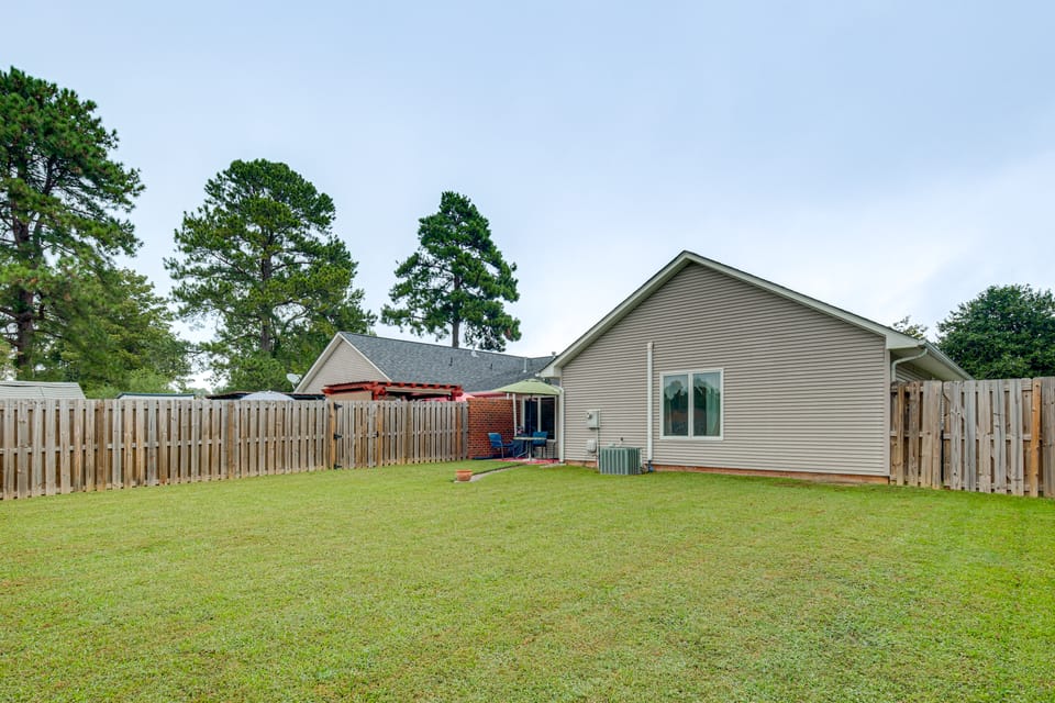 Private Yard & Patio! Hopewell Extended Stay Apartment in Virginia
