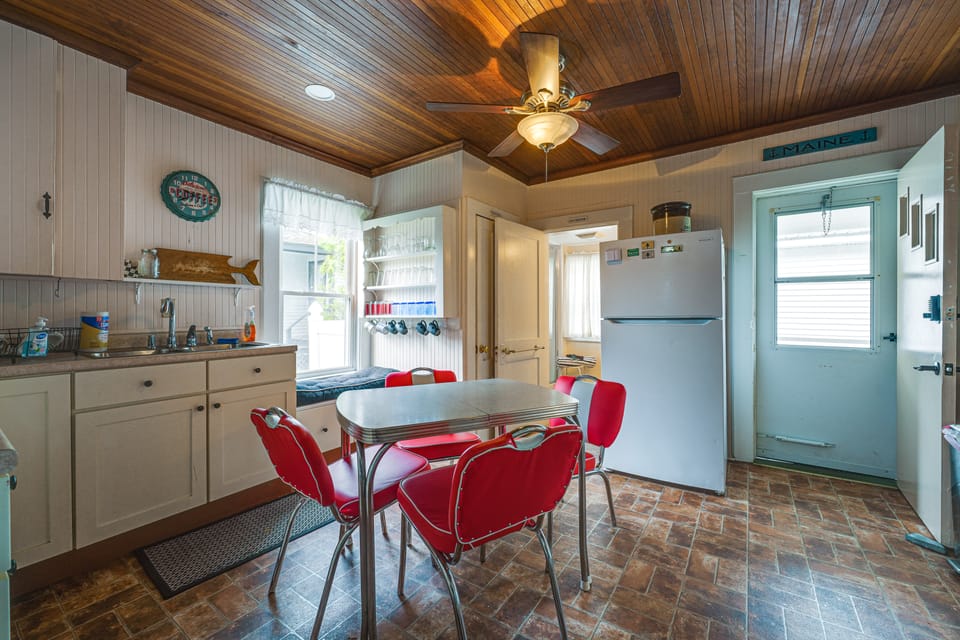Steps to Shore! Old Orchard Beach Gem w/ Patio House in Old Orchard Beach