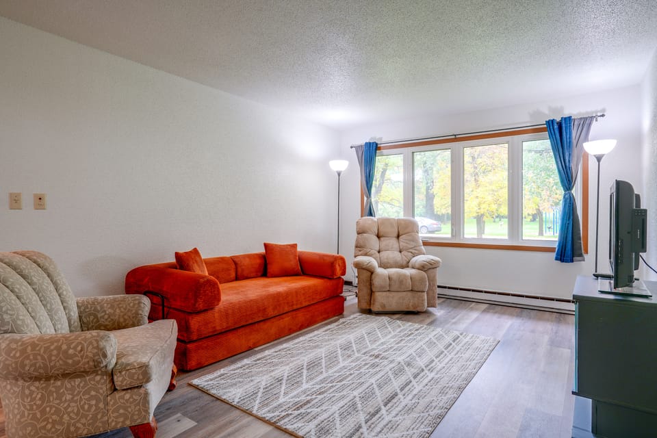 Rural Edmore Condo: Hunt, Fish & Ski! Apartment in North Dakota