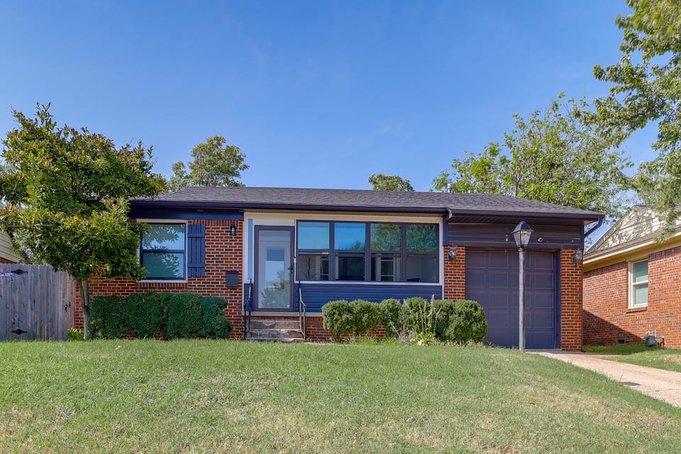 Walk to Expo Square: 4 Mi to Dtwn Tulsa House in Tulsa