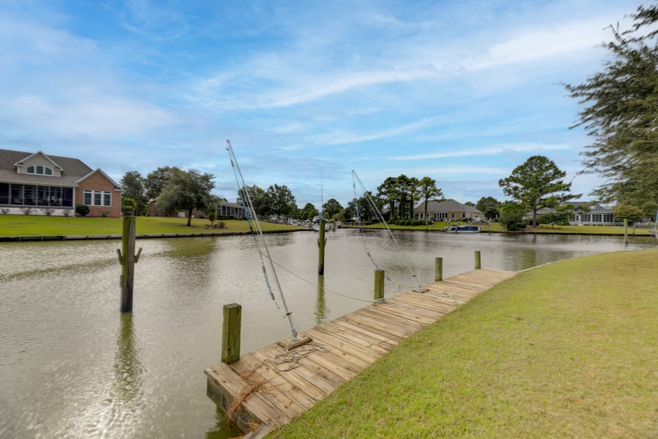 White Heron Landing - Waterfront New Bern Home! House in Fairfield Harbour