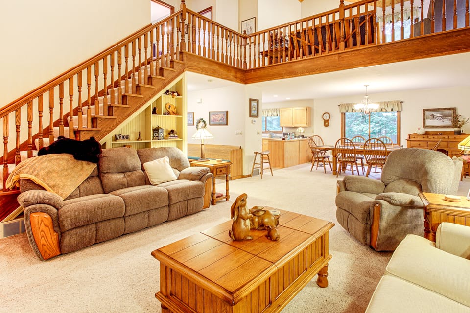Northwoods Home on a Private No-Motor Lake House in Wisconsin