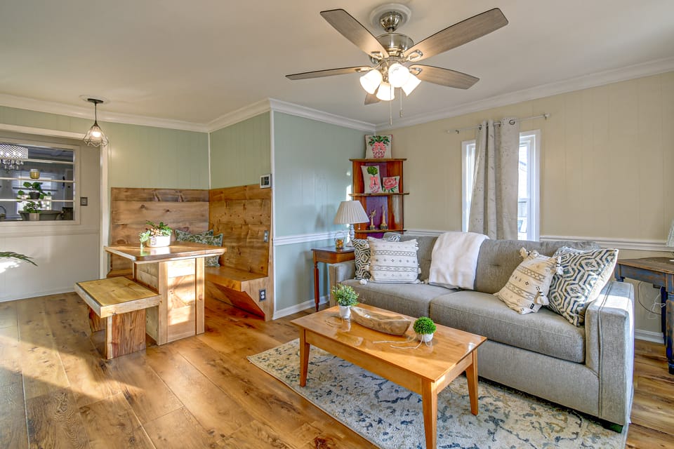 Walk to Town! West Liberty Home w/ Gazebo & Deck House in Kentucky
