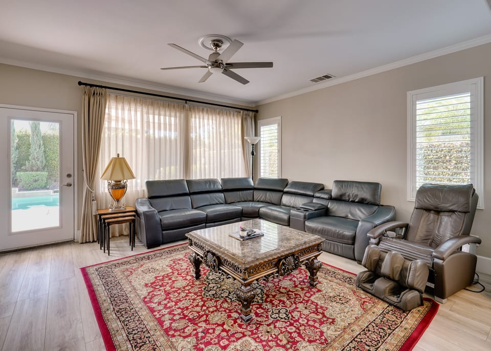 Sun-Soaked Luxurious Home w/ Pool & Home Gym House in Eastvale