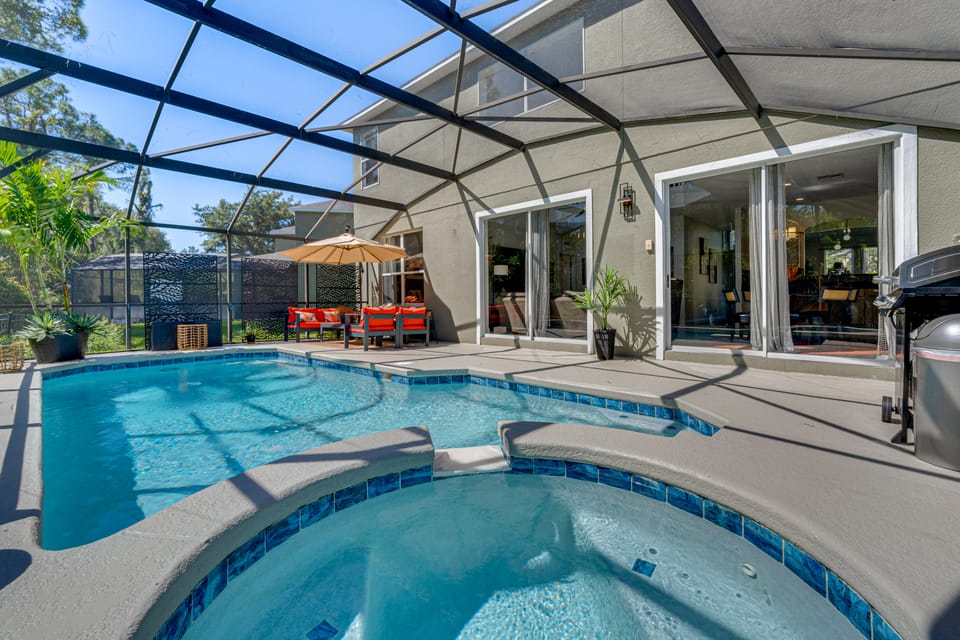 7BR Getaway w/ Pool in Emerald Island Resort! House in Osceola County