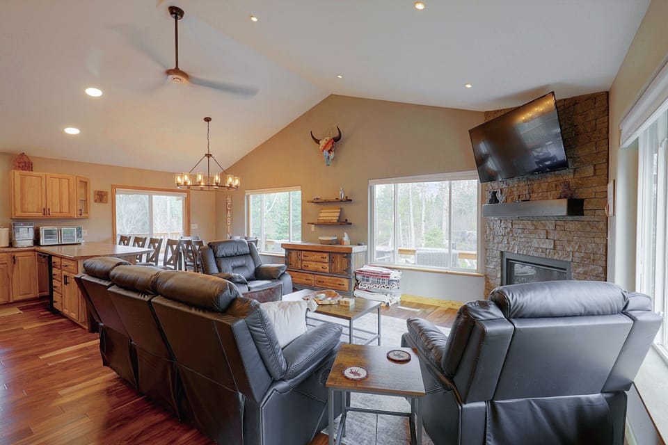 Adventure Awaits! Riverfront Home Near ATV Trails House in Wisconsin