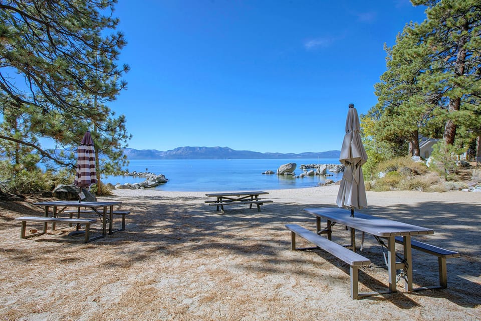 Luxe 5BR Lake Tahoe Home w/ Beach Access House in Zephyr Cove