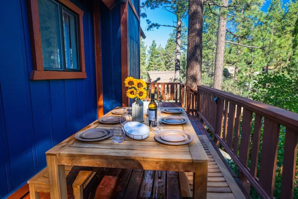Outdoor grill area
