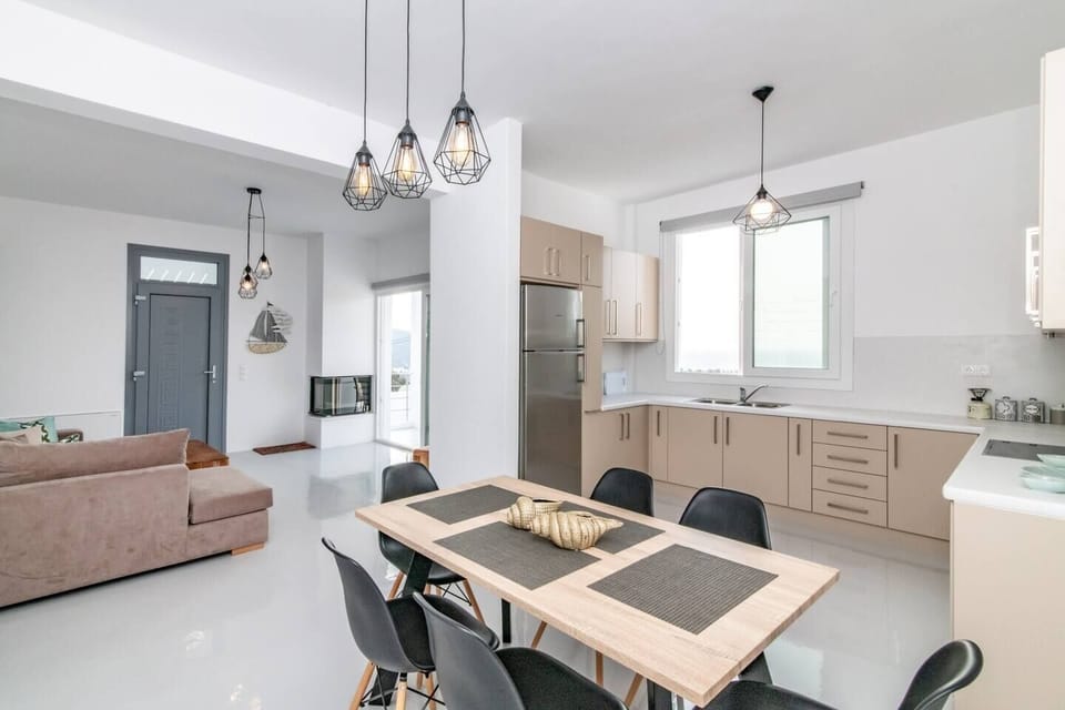 open kitchen area 