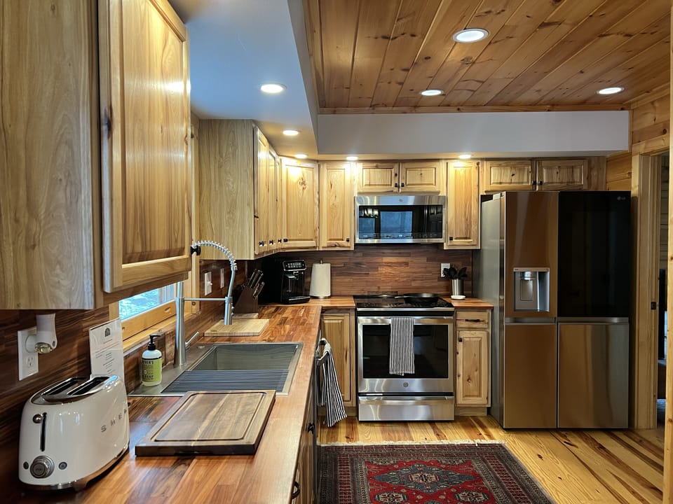 #1 Fox's Den - Kitchen View with All New Appliances
