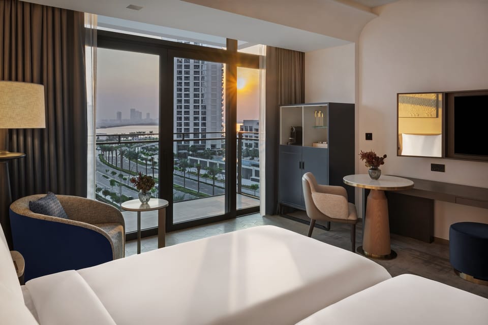 Deluxe Twin Room, 2 Twin Beds - Complimentary Lagoon Access | Balcony