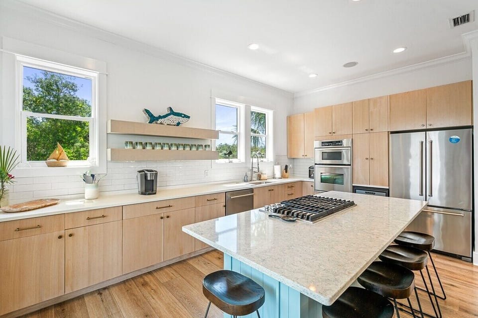 Kitchen with Updated Cabinets