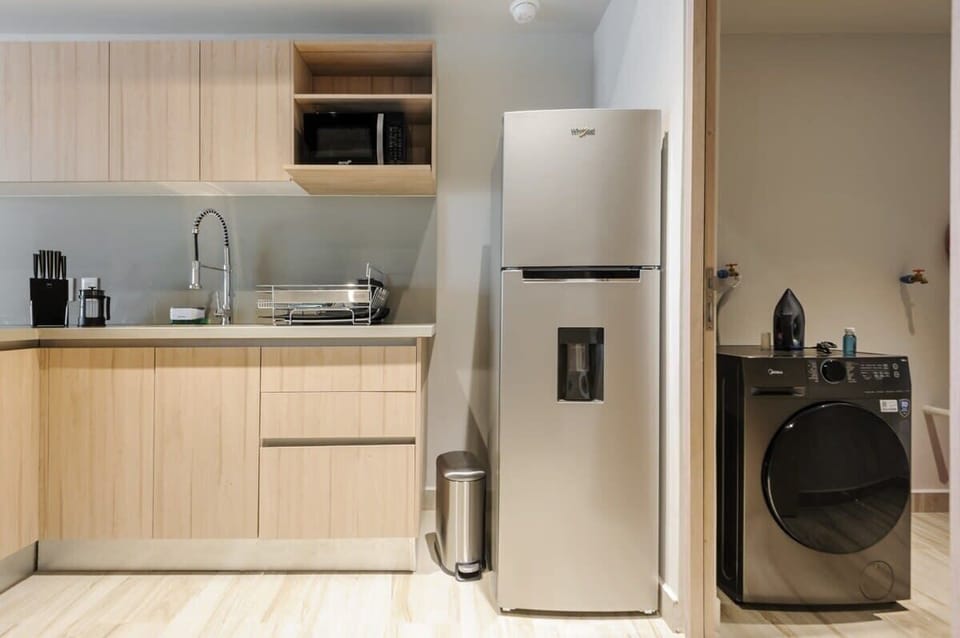 Equipped kitchen