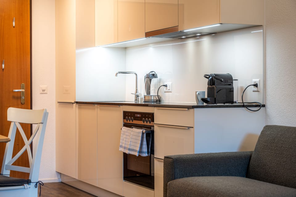 Vacation home plus CHF 160 cleaning fee on top of the rate | Private kitchen | Fridge, oven, stovetop, dishwasher