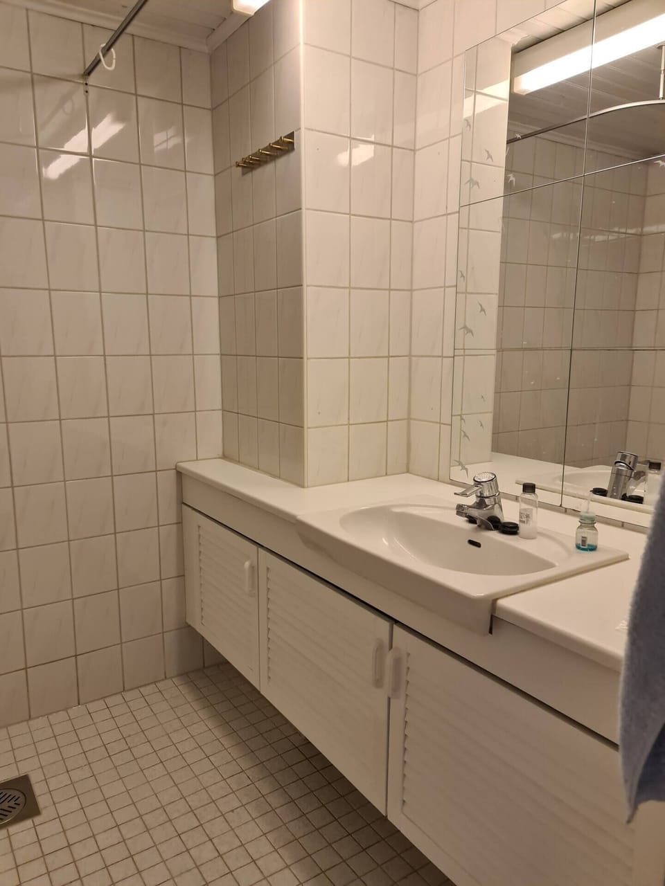 City Apartment | Bathroom | Shower, hair dryer, towels, soap