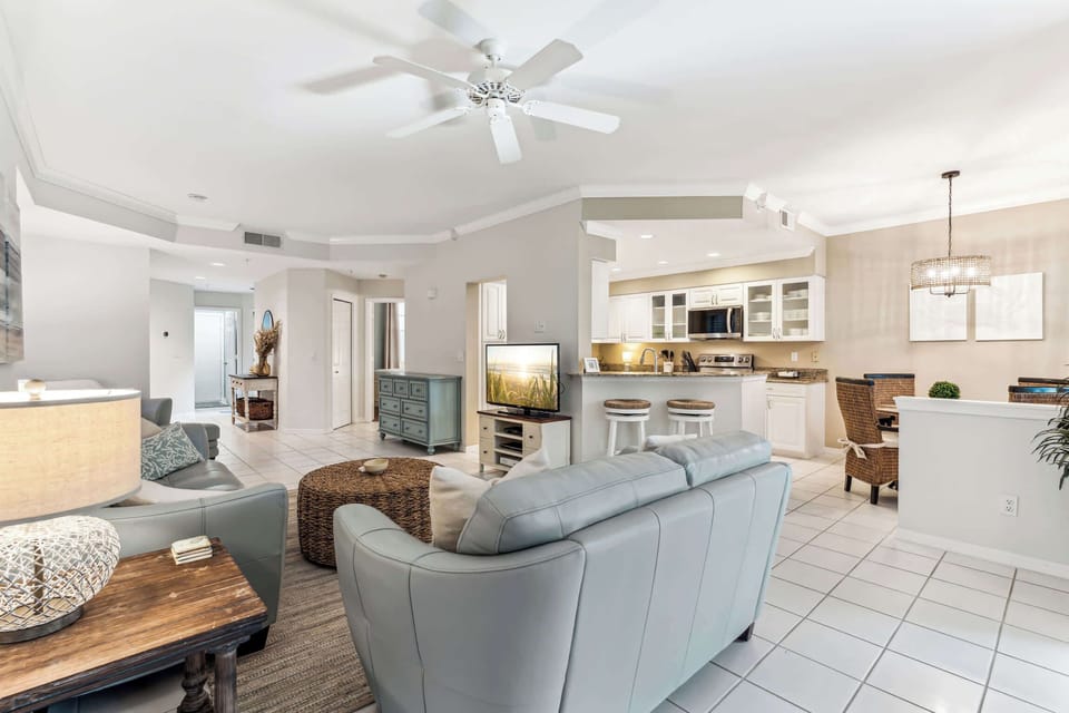 Our open floor plan connects all the living spaces together