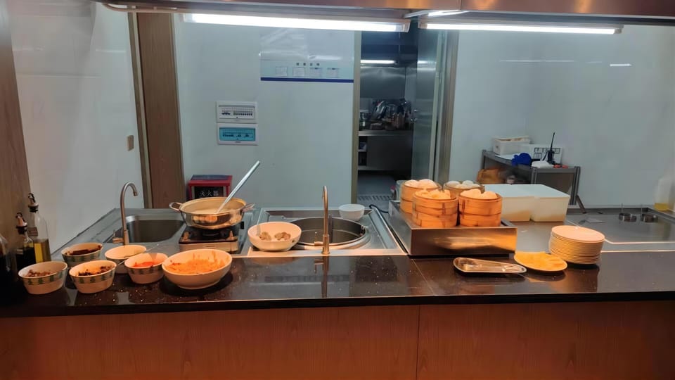 Daily buffet breakfast for a fee